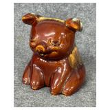 vintage Hull Pottery piggy bank #196