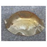 Jeannette Glass Floragold Louisa Serving Bowl