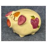 Vintage Alpine Pottery piggy bank