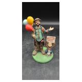 Emmett kelly clown figurine