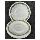 7- Corelle Spring Blossom saucers
