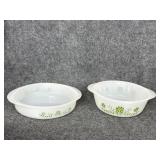 vintage Glasbake casserole dish Primrose Dream