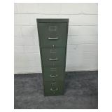 Metal 4 drawer filing cabinet