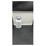 Cookie sheet and small galvanized can