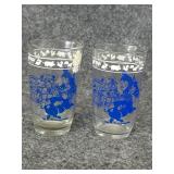 Vintage Kraft Swanky Swigs juice cups