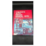 Chilton's Auto Repair Manual 1971 to 1978.