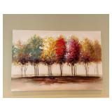 47x32ï¿½ Pier 1 Lively Trees Canvas