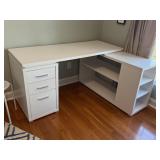 Massillon White Desk