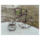 Vintage bicycle planter