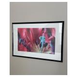 Tulipa red by photographer Barbara Bordnick