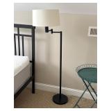Swing arm floor lamp