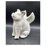 Modern decor flying pig