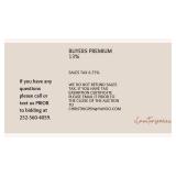 Sales Tax and Buyers Premium