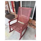 Porch rocking chair
