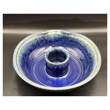 Signed pottery Chicken Roaster