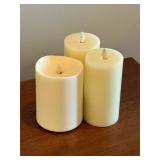 Pottery barn flameless candles