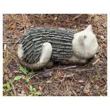 Heavy! Concrete and slate cat