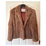 Vintage 100% rabbit Fleet Street fur jacket