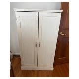 Computer cabinet & contents