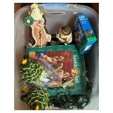 Christmas holiday tote