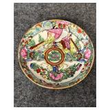 4ï¿½ Japanese porcelain ware Rose Medallion bowl