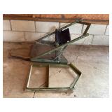 vintage Baker-style climbing tree stand  hunting