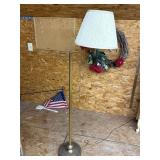 Barn kept floor lamp