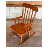 Childï¿½s wooden rocking chair barn kept