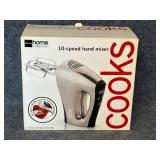 New in box J.C. Penney 10 speed hand mixer
