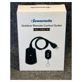 New in box Outdoor remote control outlet