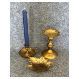 Home decor lot candle holders and trinket dishes