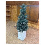 Entry / porch artificial Christmas tree