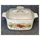 Corning ware Spice of Life casserole