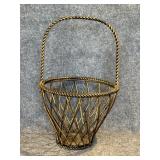 Metal basket home decor