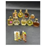 Lot of mini perfume bottle testers