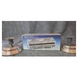 Group of silver plated decor