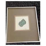 Framed shell Mathilde Duffy