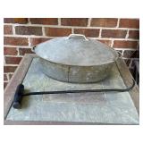 Vintage toaster and hay hook