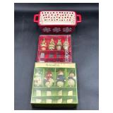 Holiday spreaders and loaf pan