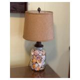 Shell table lamp