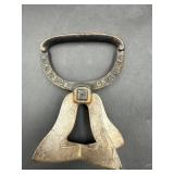 antique NRS & Co. bell-shaped food chopper