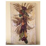 18x30ï¿½ 1965 signed wall art signed C Congour