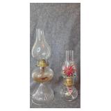 Pair of oil lamps