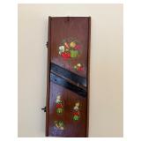 Vintage cabbage shredder with stickers