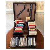 Vintage 8 track tapes  and cassettes