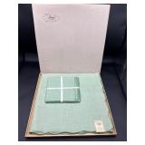 Vintage tea set pure linen