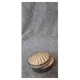 Silver plated trinket box