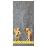 Angel figurine set of 2.