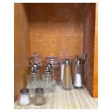 Assorted lot of salt and pepper shakers