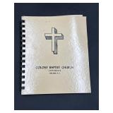 1979 Colony Baptist Church New Bern, NC COOKBOOK